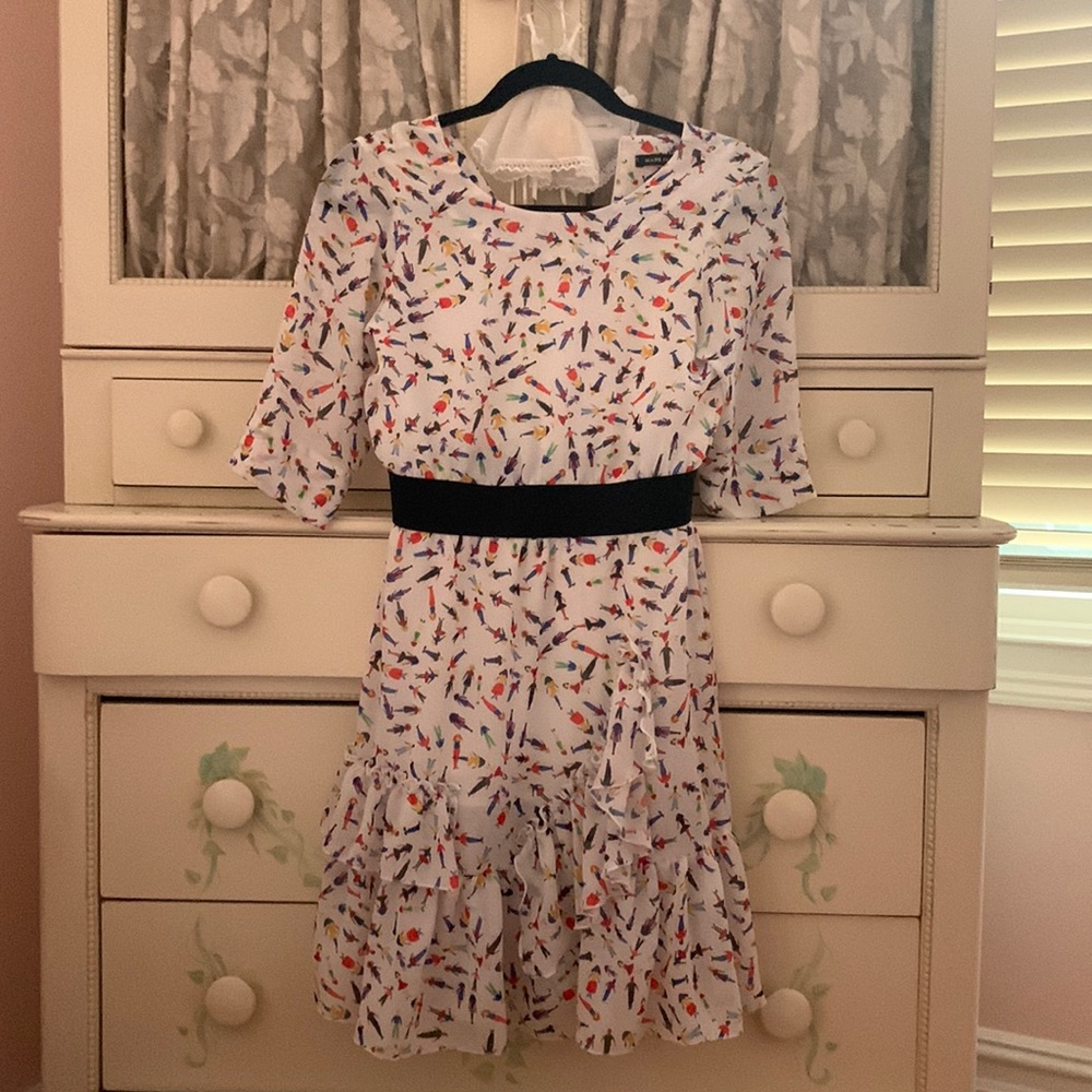 Whimsical dress . Barely worn . European